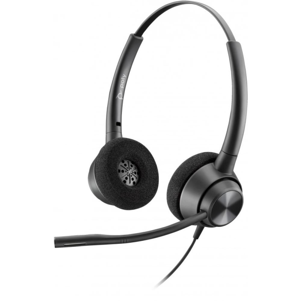 HP Poly - Auriculares estéreo Poly EncorePro 320 USB-A TAA
