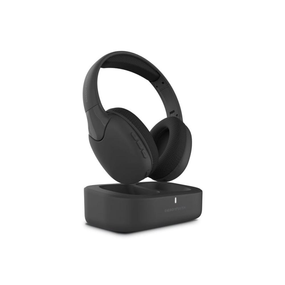 Energy Sistem - SoundReel TV Auriculares Inalámbrico Diadema USB Tipo C Base de carga Negro