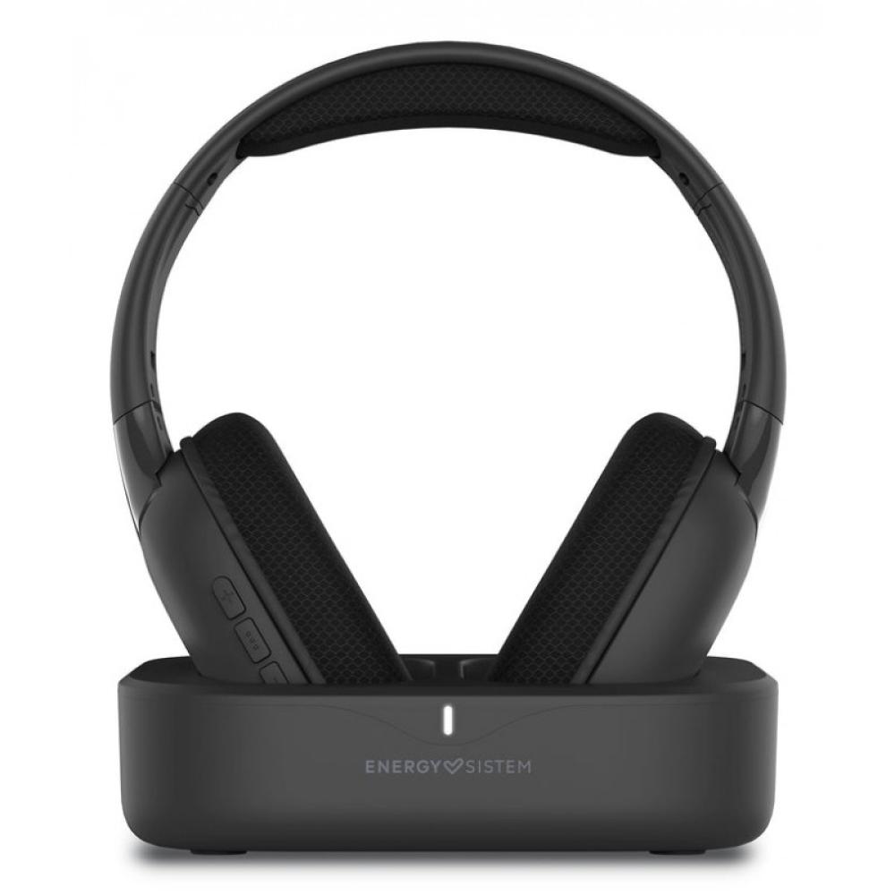Energy Sistem - SoundReel TV Auriculares Inalámbrico Diadema USB Tipo C Base de carga Negro