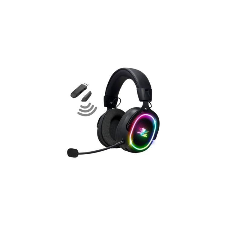Spirit of Gamer - XPERT H1200 WIRELESS Auriculares Inalámbrico y alámbrico Diadema Juego Bluetooth Negro