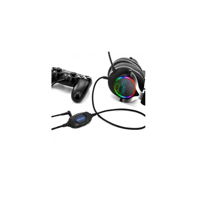Spirit of Gamer - XPERT-H600 Auriculares Alámbrico Diadema Juego USB tipo A Negro