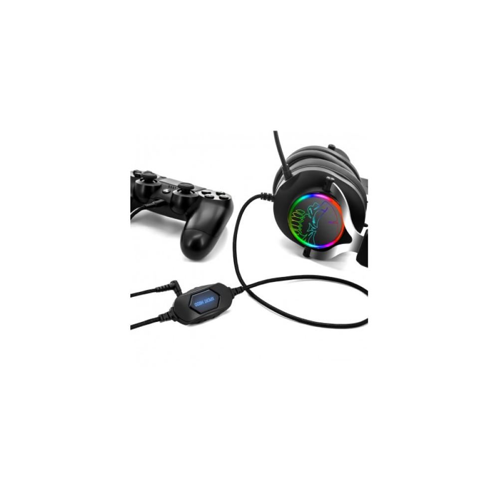 Spirit of Gamer - XPERT-H600 Auriculares Alámbrico Diadema Juego USB tipo A Negro