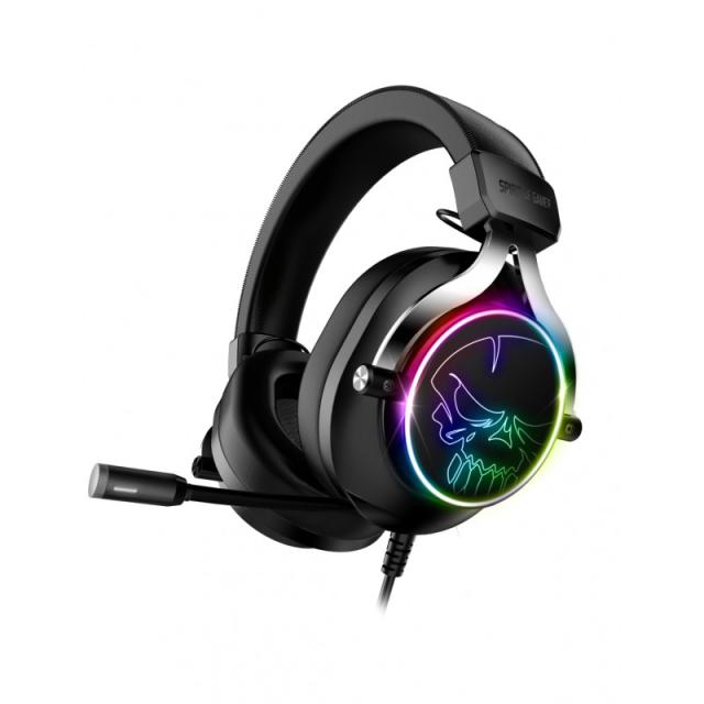 Spirit of Gamer - XPERT-H600 Auriculares Alámbrico Diadema Juego USB tipo A Negro