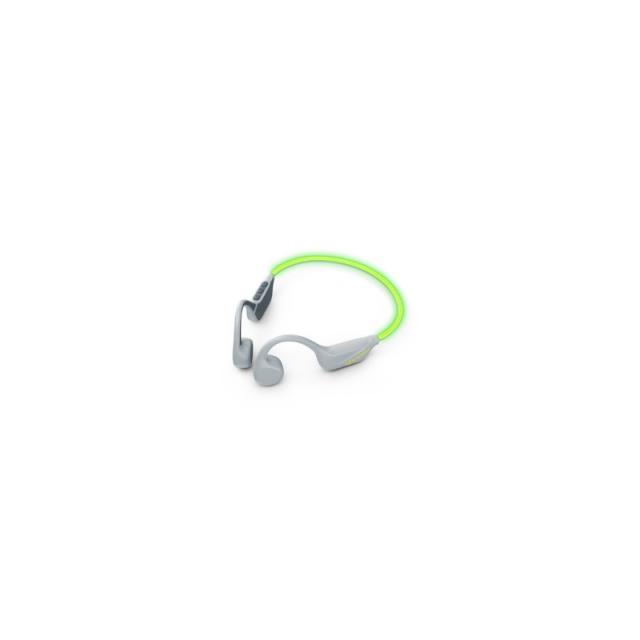 Energy Sistem - VibeWave Auriculares Inalámbrico gancho de oreja Deportes USB Tipo C Bluetooth Verde, Gris