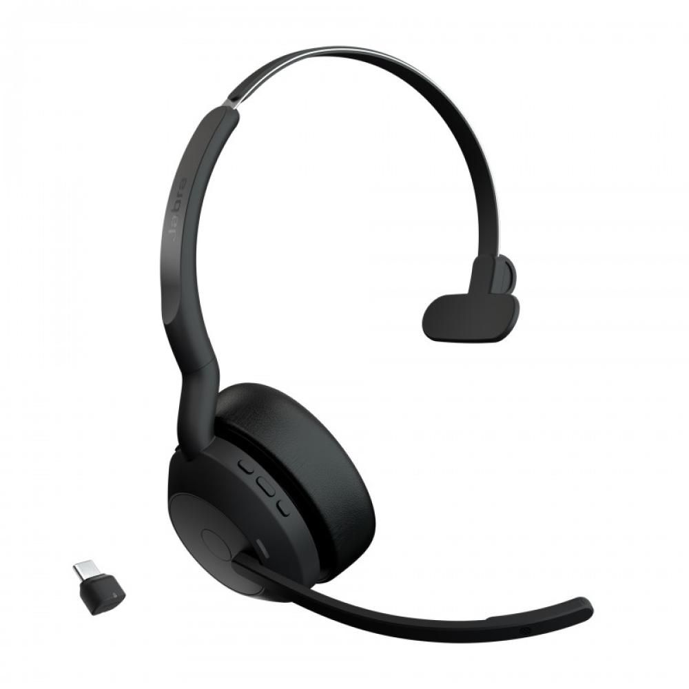 Jabra - Evolve2 55 Auriculares Inalámbrico Diadema Oficina/Centro de llamadas USB Tipo C Bluetooth Base de carga - 25599-889-899