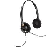 HP Poly - Auriculares binaurales Poly EncorePro 520V con tubo de voz y desconexión rápida