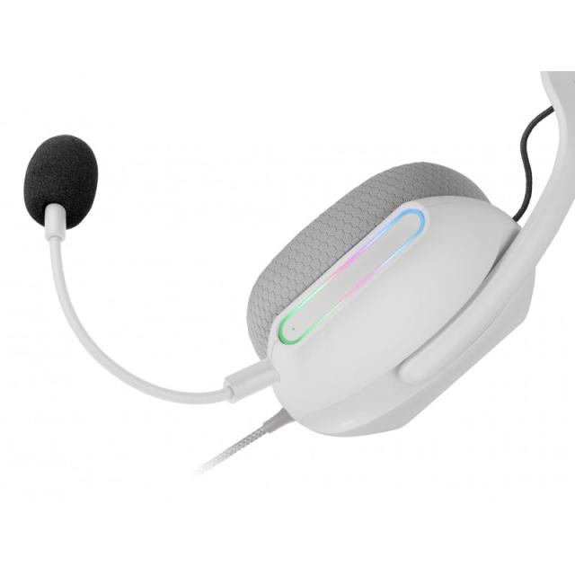 Mars Gaming - MH-PROW Auriculares Alámbrico Diadema Juego USB tipo A Blanco