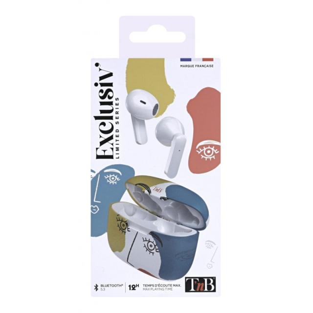 T''nB - Art 3 Auriculares True Wireless Stereo (TWS) Dentro de oído Llamadas/Música/Deporte/Uso diario USB Tipo C Bluetooth Mult