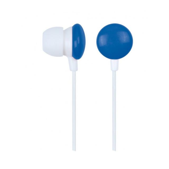 Gembird - GMB Audio MHP-EP-001-B auricular y casco Auriculares Alámbrico Dentro de oído Música Azul, Blanco