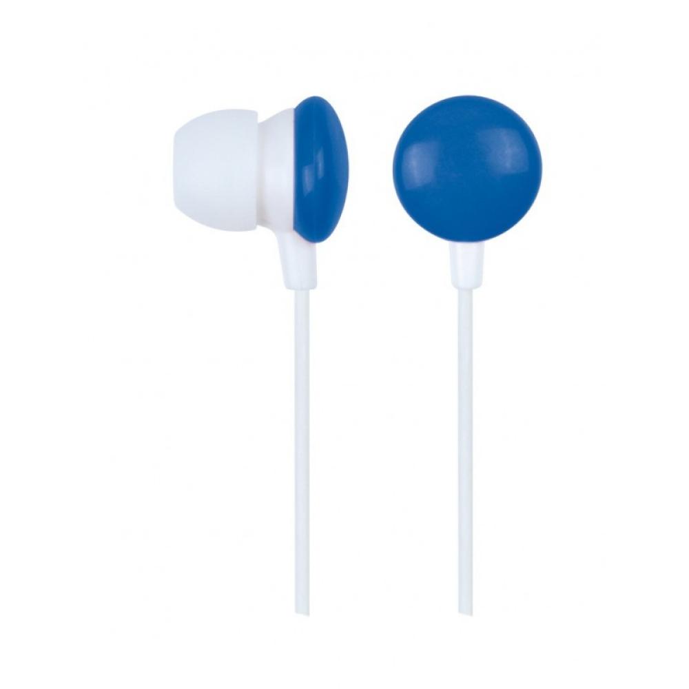 Gembird - GMB Audio MHP-EP-001-B auricular y casco Auriculares Alámbrico Dentro de oído Música Azul, Blanco
