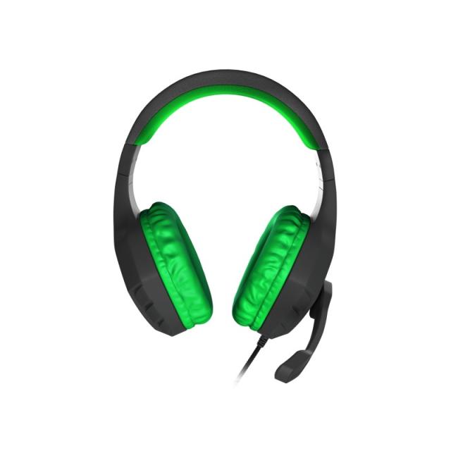 GENESIS - Argon 200 Auriculares Alámbrico Diadema Juego Negro, Verde