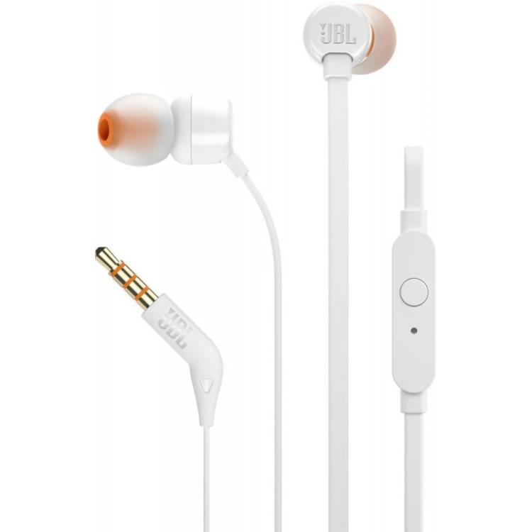 JBL - Tune 110 Auriculares Alámbrico Dentro de oído Música Bluetooth Blanco