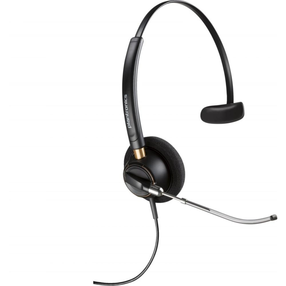 HP Poly - Auriculares monoaurales Poly EncorePro 510V con tubo de voz y desconexión rápida