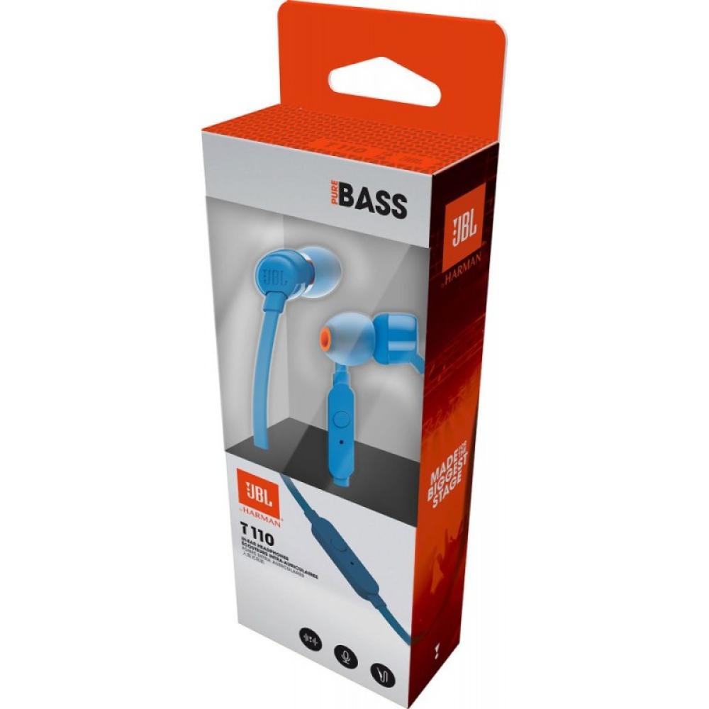 JBL - Tune 110 Auriculares Alámbrico Dentro de oído Música Bluetooth Azul