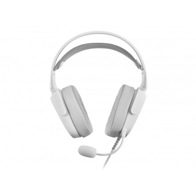 Mars Gaming - MHAX Blanco, Auriculares Gaming RGB, Micrófono Extraíble, HiFi, Compatibilidad Multiplataforma