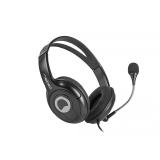 NATEC - Bear 2 Auriculares Alámbrico Diadema Negro