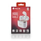 NGS - ARTICA TROPHY Auriculares Inalámbrico Dentro de oído Llamadas/Música USB Tipo C Bluetooth Oro, Blanco