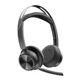 HP Poly - Voyager Focus 2 UC Auriculares Inalámbrico y alámbrico Diadema Oficina/Centro de llamadas USB tipo A Bluetooth Negro