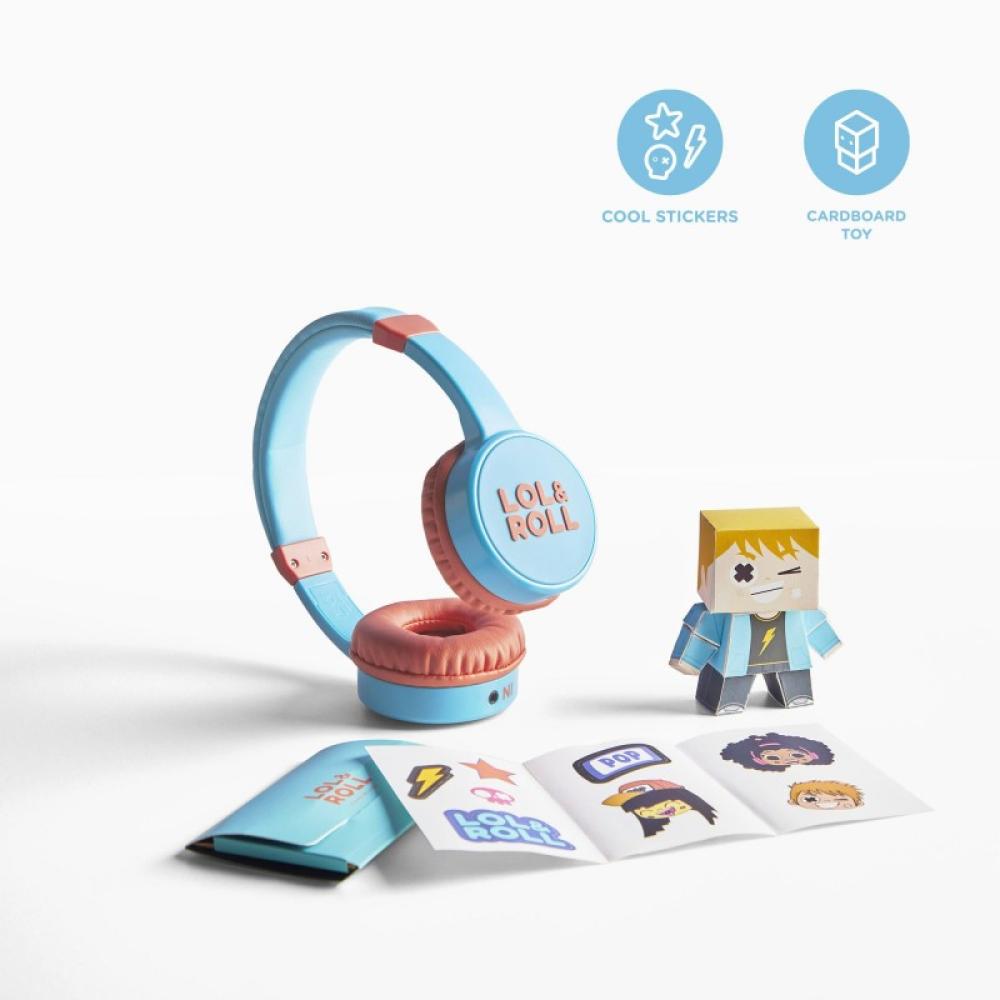 Energy Sistem - Lol&Roll Pop Auriculares Alámbrico De mano Música Azul, Naranja