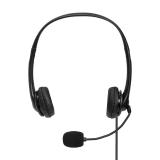Lindy - 20432 auricular y casco Auriculares Alámbrico Oficina/Centro de llamadas Negro