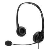 Lindy - 20432 auricular y casco Auriculares Alámbrico Oficina/Centro de llamadas Negro