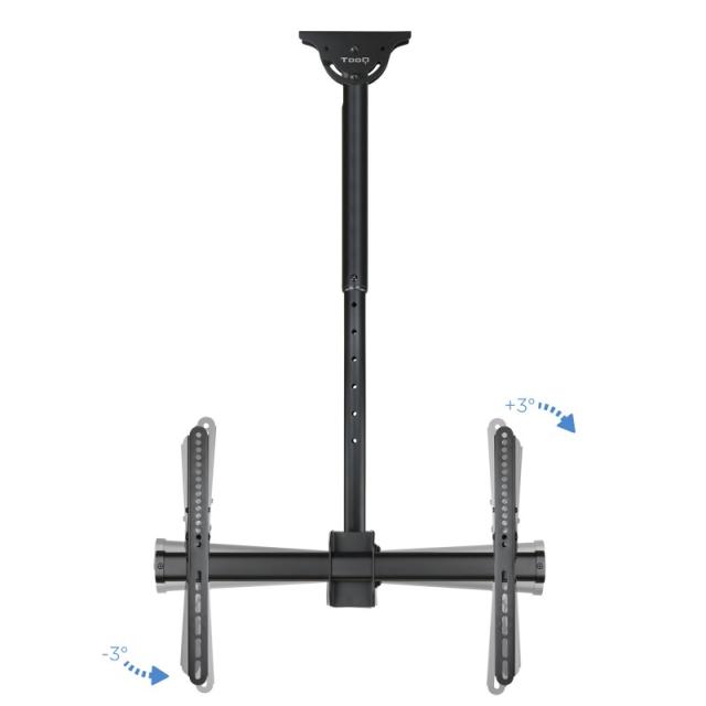 TooQ - LPCE1170TSLI-B soporte para pantalla de señalización 177,8 cm (70") Negro