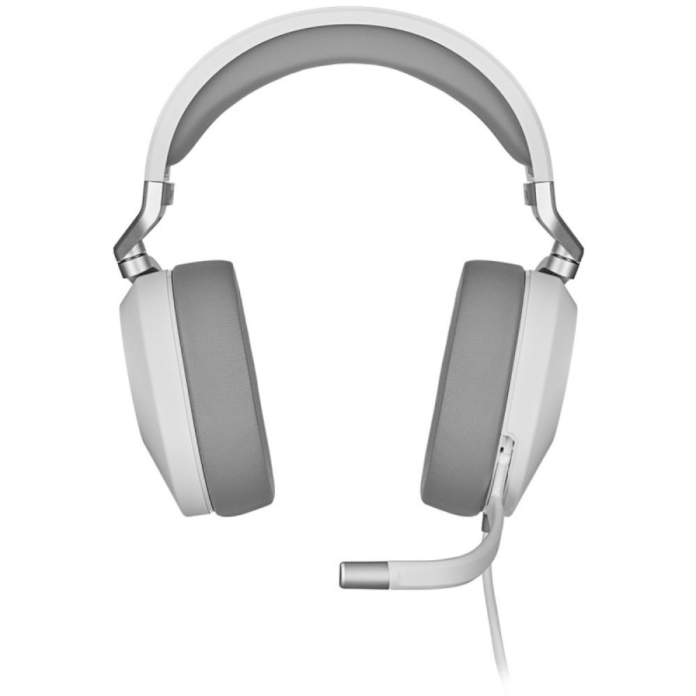 Corsair - HS65 SURROUND Auriculares Alámbrico De mano Juego Blanco