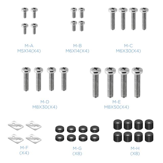 TooQ - LPCE1170TSLI-B soporte para pantalla de señalización 177,8 cm (70") Negro