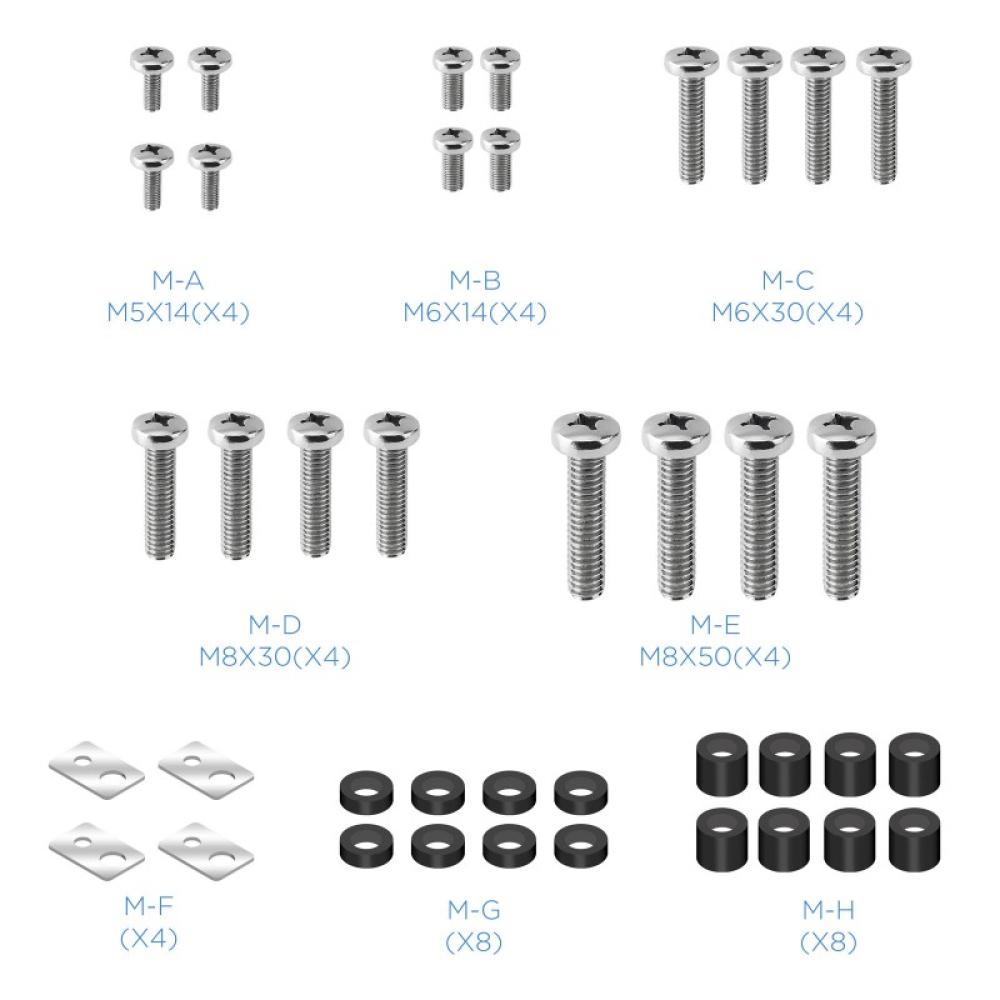 TooQ - LPCE1170TSLI-B soporte para pantalla de señalización 177,8 cm (70") Negro