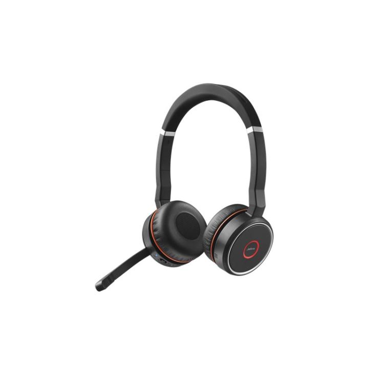 Jabra - Evolve 75 SE Auriculares Inalámbrico y alámbrico Diadema Llamadas/Música Bluetooth Base de carga Negro