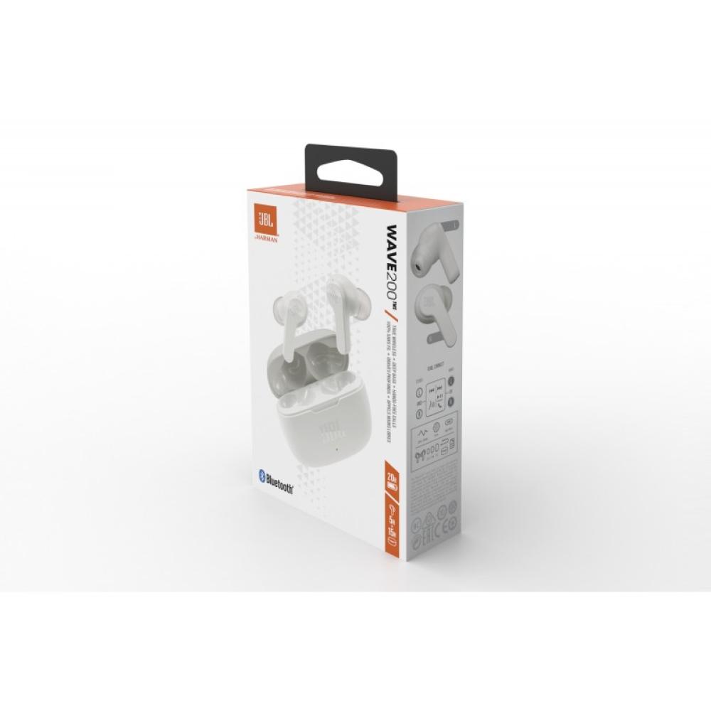 JBL - Wave 200 TWS Auriculares Inalámbrico Dentro de oído Música Bluetooth Blanco