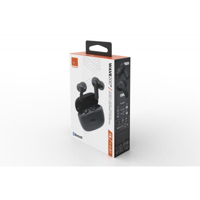 JBL - Wave 200 TWS Auriculares Inalámbrico Dentro de oído Música Bluetooth Negro