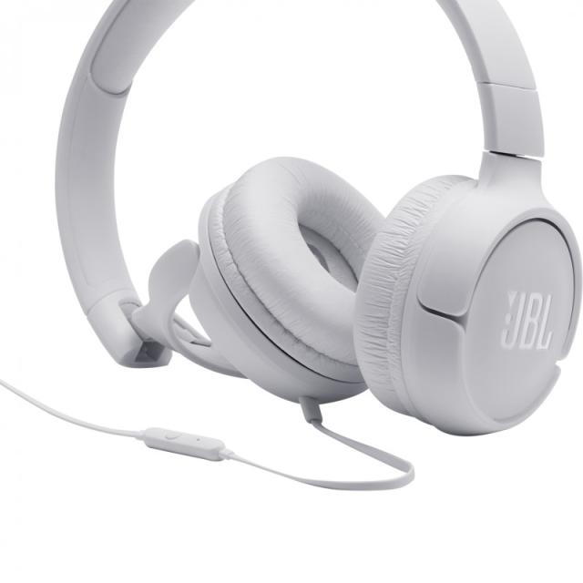 JBL - Tune 500 Auriculares Alámbrico Diadema Música Blanco