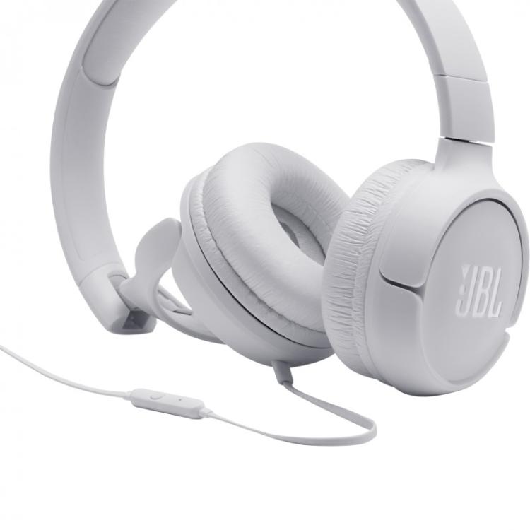 JBL - Tune 500 Auriculares Alámbrico Diadema Música Blanco