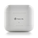 NGS - ARTICA DUO Auriculares Inalámbrico Dentro de oído Llamadas/Música Bluetooth Blanco