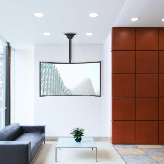 TooQ - LPCE1170TSLI-B soporte para pantalla de señalización 177,8 cm (70") Negro