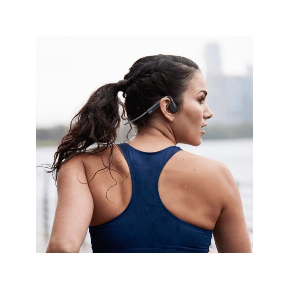 SHOKZ - OpenMove Auriculares Inalámbrico Banda para cuello Deportes Bluetooth Gris