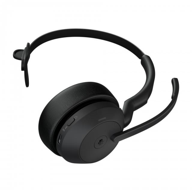 Jabra - Evolve2 55 Auriculares Inalámbrico Diadema Oficina/Centro de llamadas USB Tipo C Bluetooth Negro - 25599-899-989