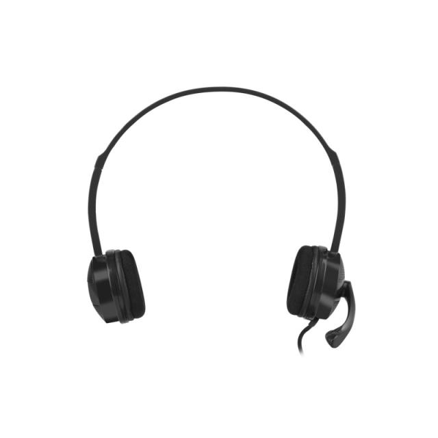 NATEC - Canary Go Auriculares Alámbrico Diadema Oficina/Centro de llamadas Negro