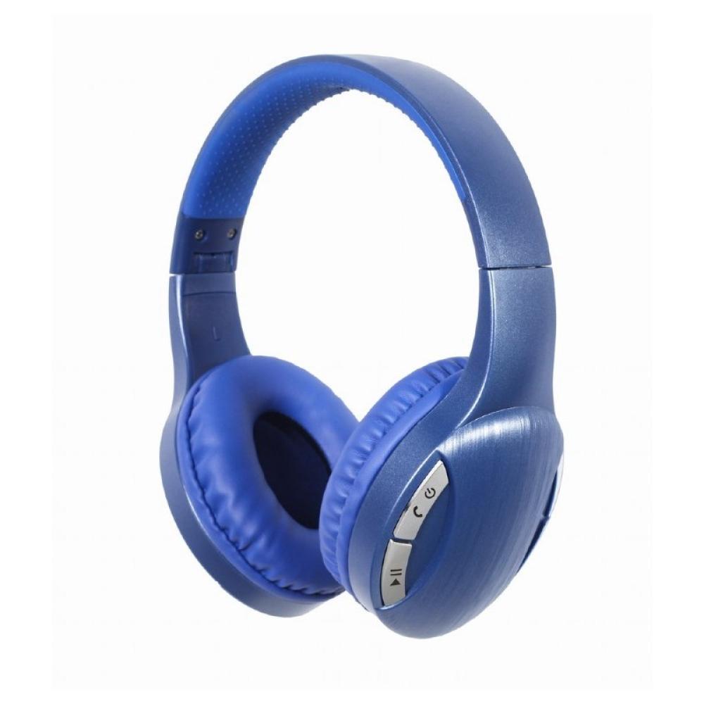 Gembird - BTHS-01-B auricular y casco Auriculares Inalámbrico y alámbrico Diadema Llamadas/Música MicroUSB Bluetooth Azul