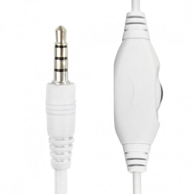 Gembird - MHS-03-WTRD auricular y casco Auriculares Alámbrico Diadema Llamadas/Música Rojo, Blanco