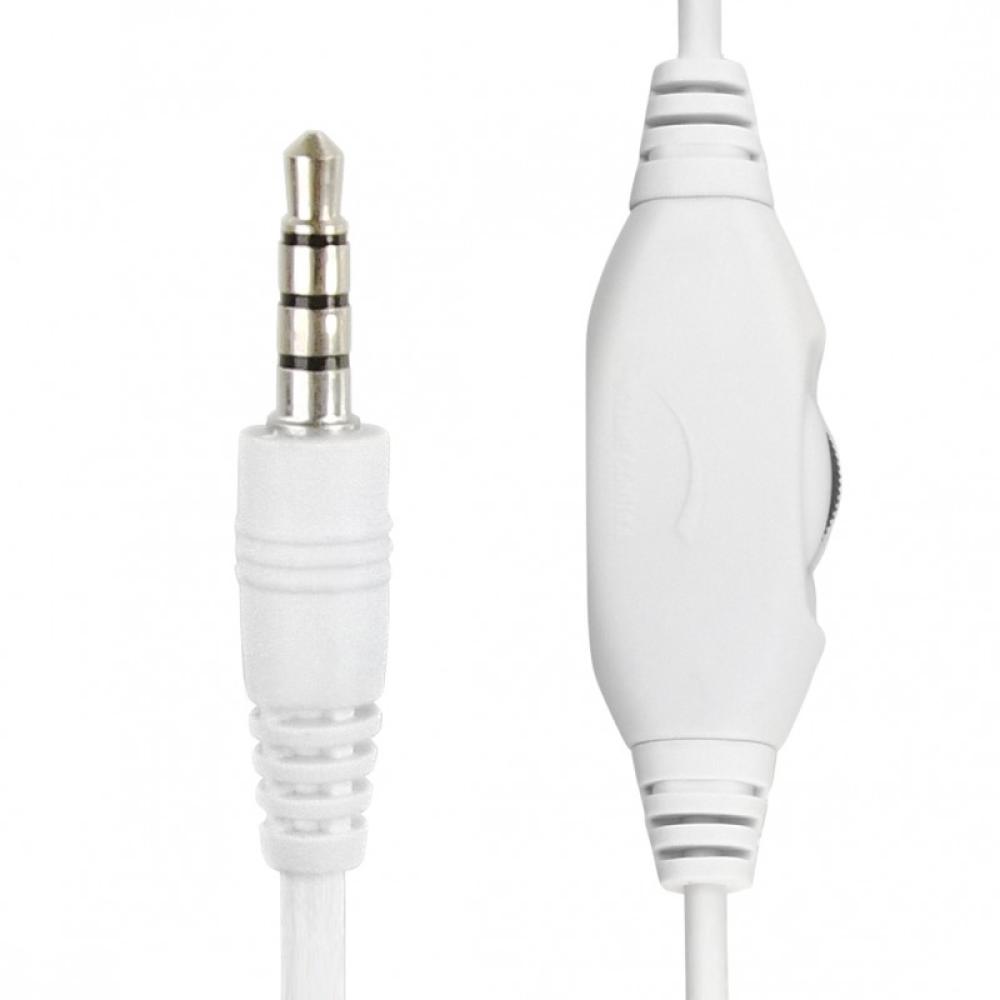 Gembird - MHS-03-WTRD auricular y casco Auriculares Alámbrico Diadema Llamadas/Música Rojo, Blanco