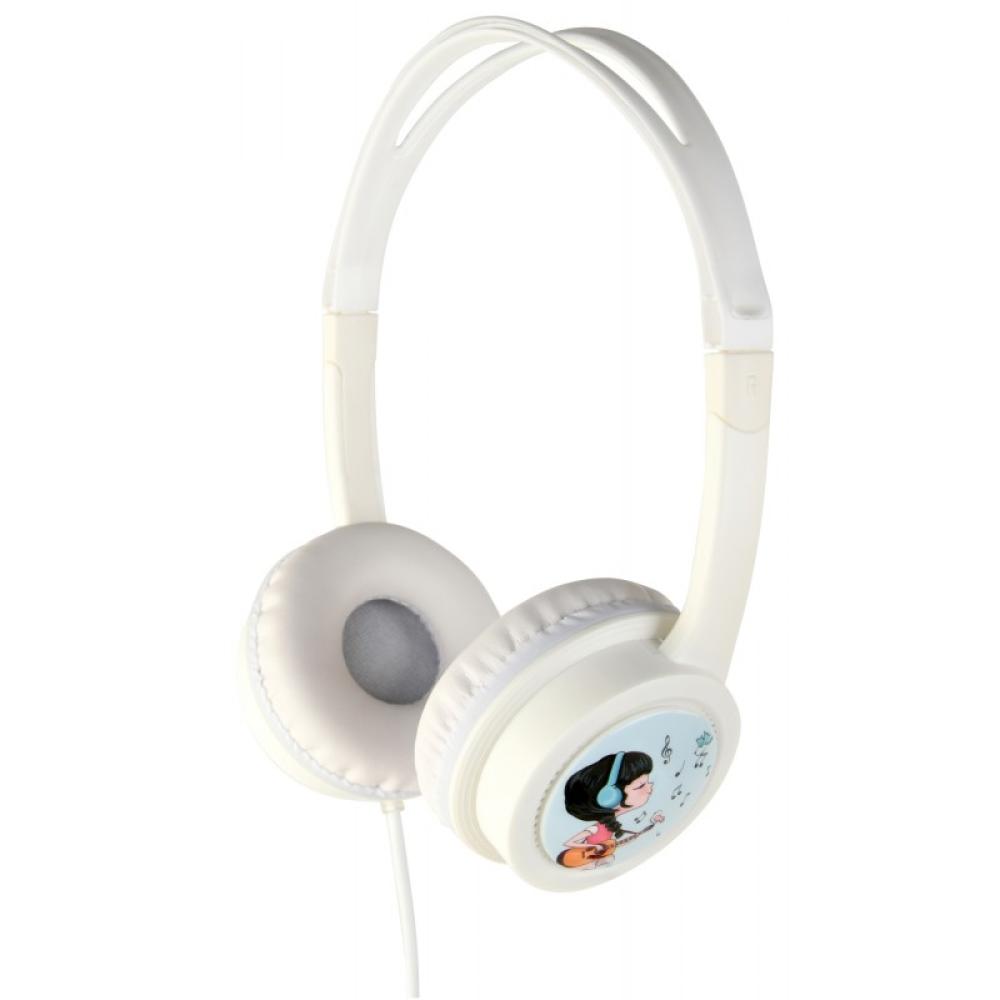 Gembird - MHP-JR-W auricular y casco Auriculares Alámbrico Diadema Música Blanco