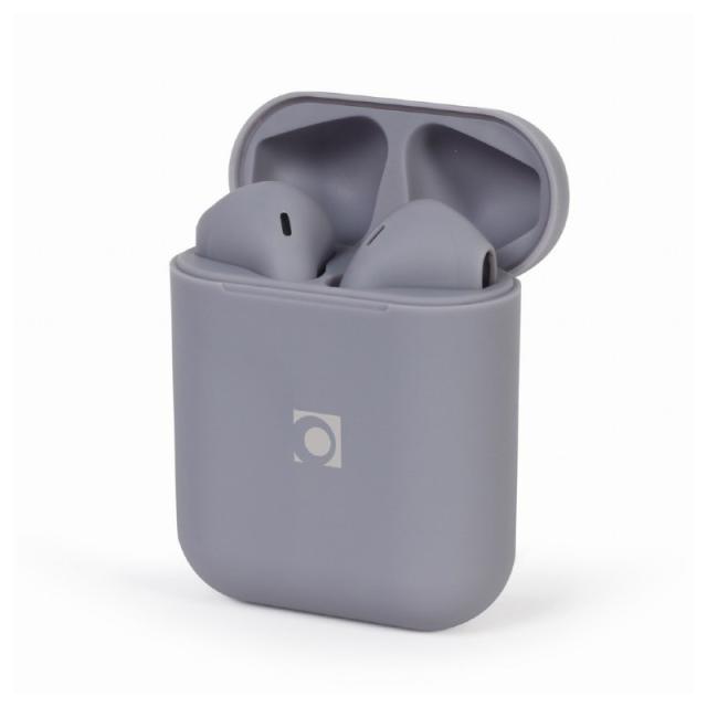 Gembird - TWS-SEA-GW auricular y casco Auriculares Inalámbrico Dentro de oído Llamadas/Música MicroUSB Bluetooth Gris