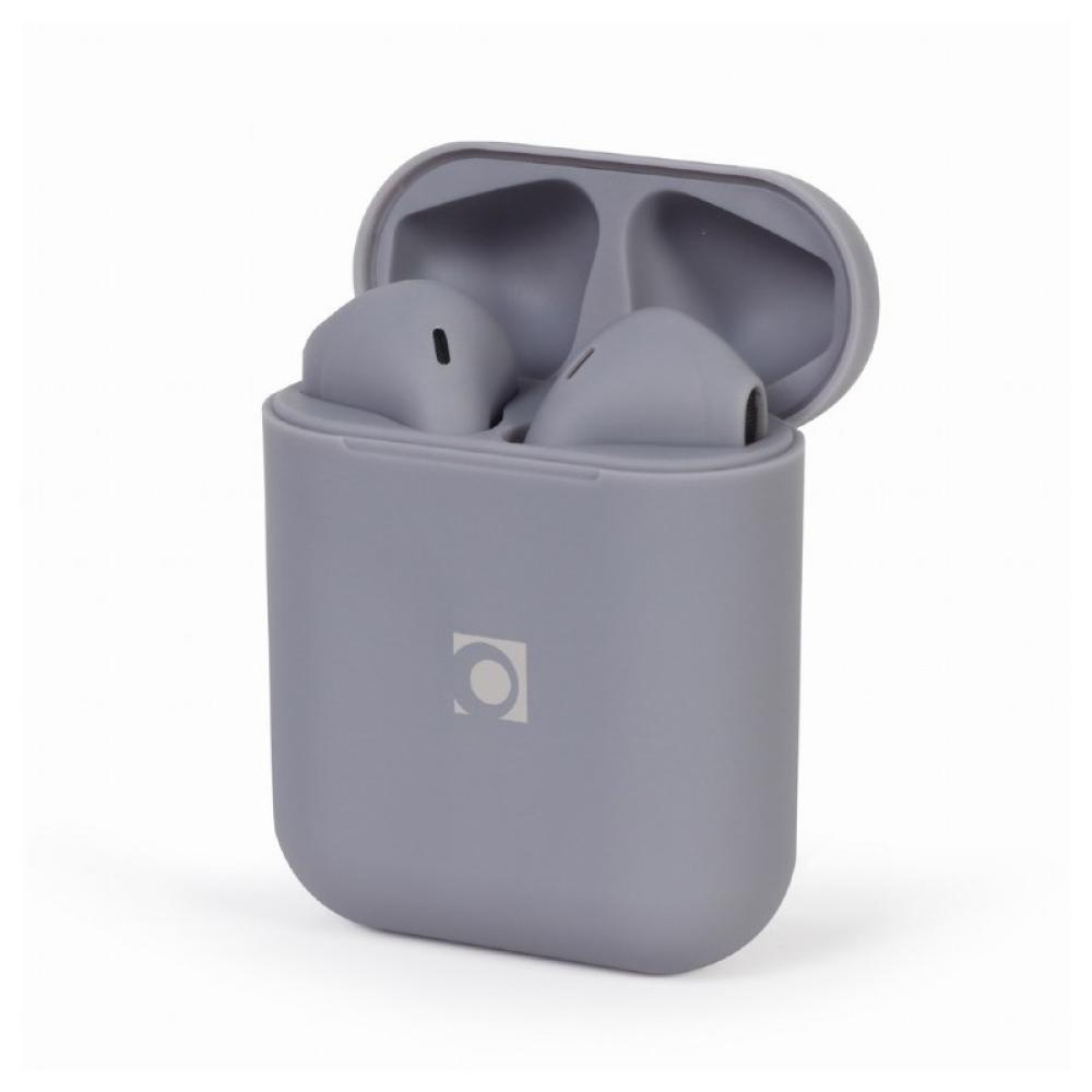 Gembird - TWS-SEA-GW auricular y casco Auriculares Inalámbrico Dentro de oído Llamadas/Música MicroUSB Bluetooth Gris