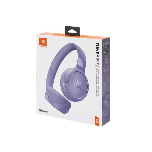 JBL - Tune 520BT Auriculares Inalámbrico Diadema Llamadas/Música USB Tipo C Bluetooth Púrpura