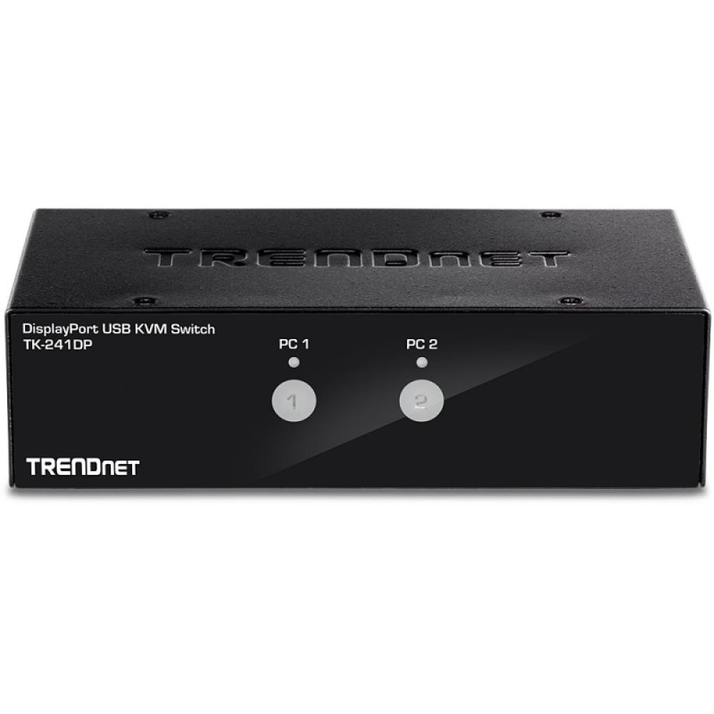 Trendnet - TK-241DP interruptor KVM Negro