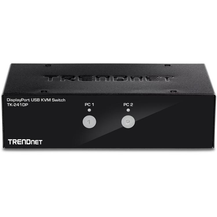 Trendnet - TK-241DP interruptor KVM Negro