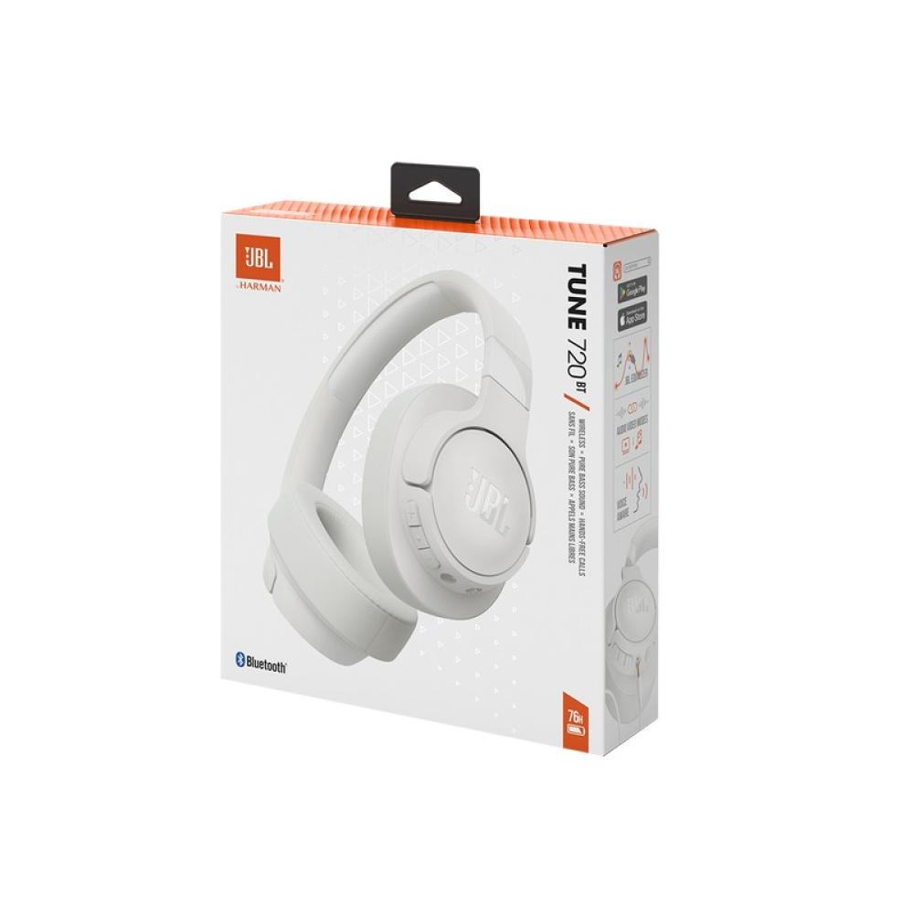JBL - Tune 720BT Auriculares Inalámbrico Diadema Llamadas/Música Bluetooth Blanco