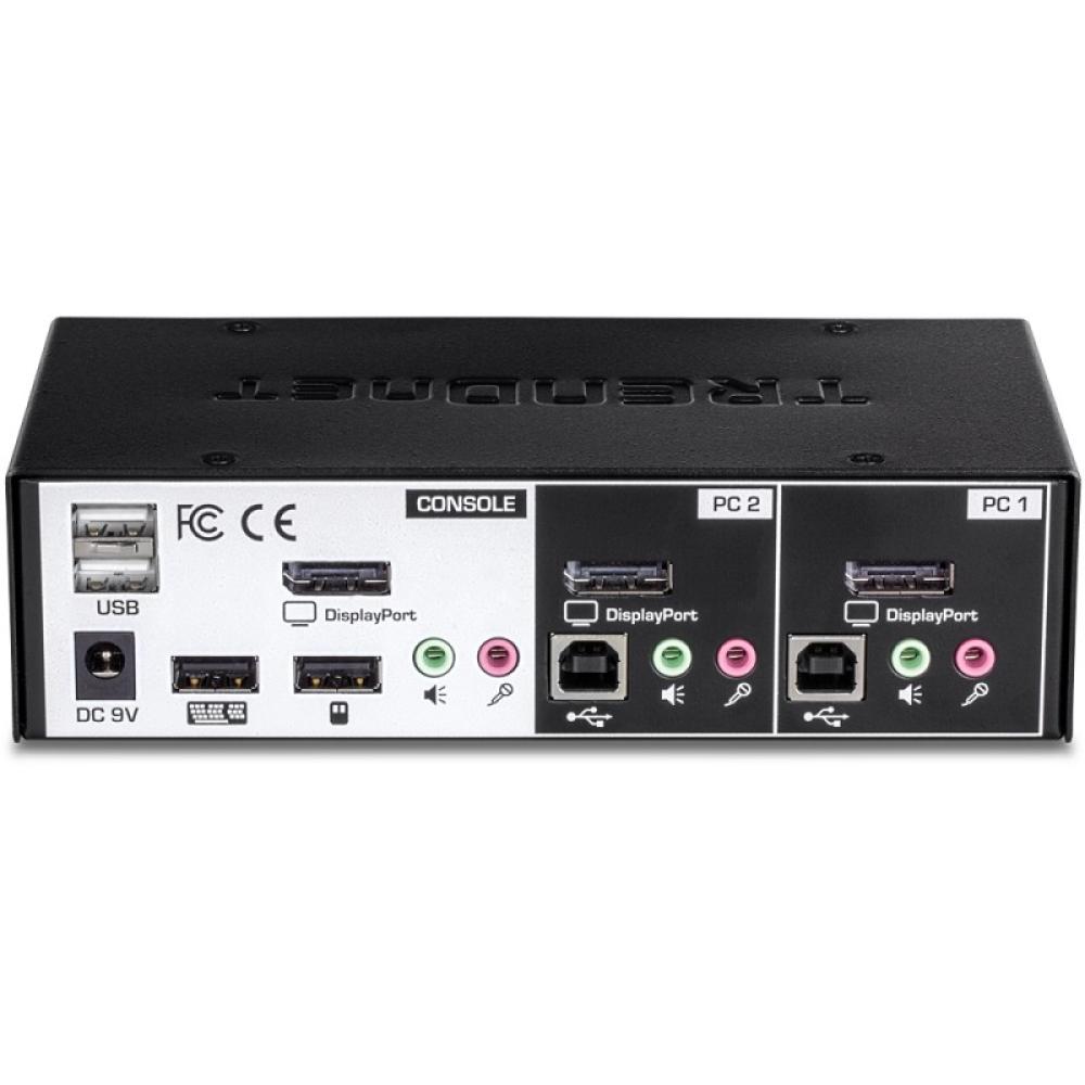 Trendnet - TK-241DP interruptor KVM Negro